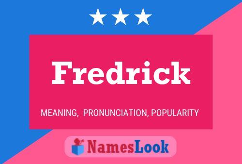 Poster del nome Fredrick