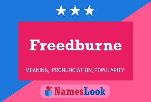 Poster del nome Freedburne