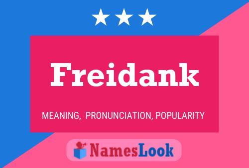 Poster del nome Freidank