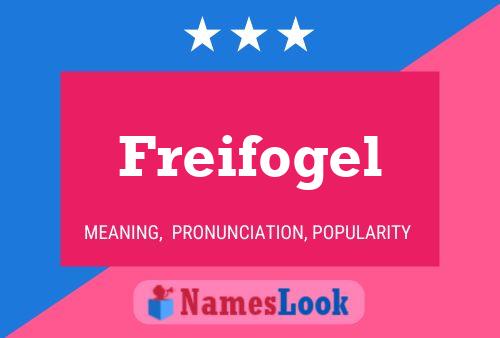 Poster del nome Freifogel