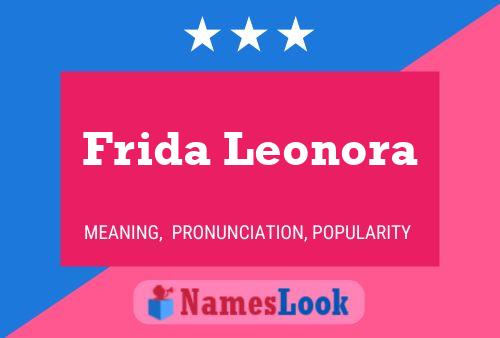 Poster del nome Frida Leonora