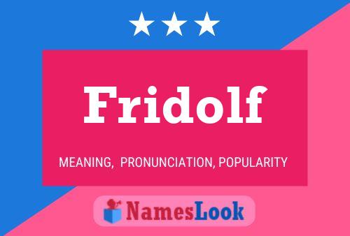 Poster del nome Fridolf