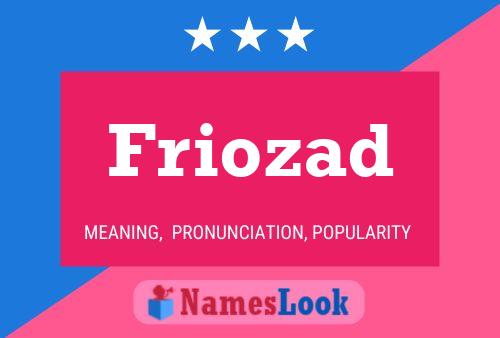 Poster del nome Friozad