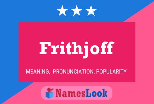 Poster del nome Frithjoff