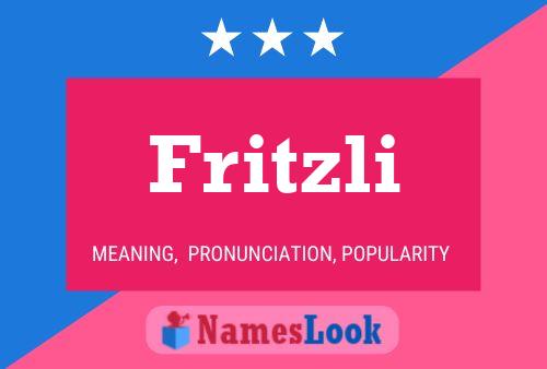 Poster del nome Fritzli