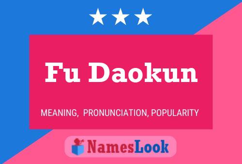 Poster del nome Fu Daokun