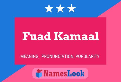 Poster del nome Fuad Kamaal