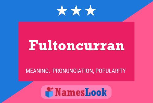 Poster del nome Fultoncurran