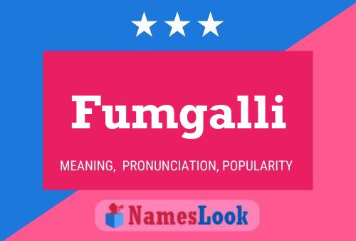 Poster del nome Fumgalli