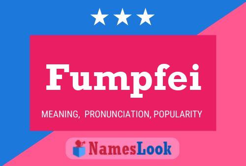 Poster del nome Fumpfei