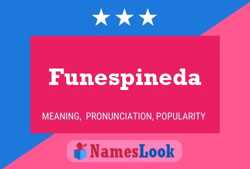 Poster del nome Funespineda