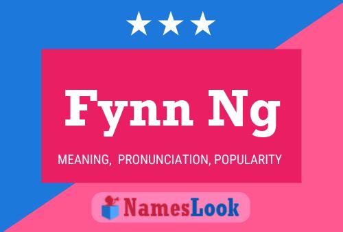 Poster del nome Fynn Ng