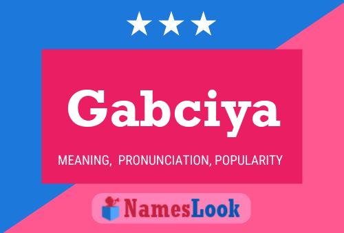 Poster del nome Gabciya