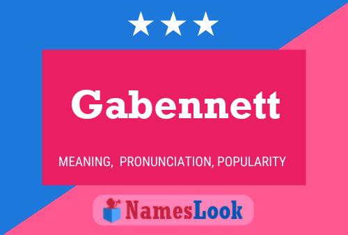 Poster del nome Gabennett