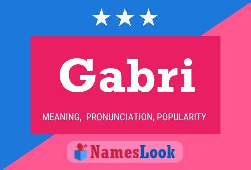 Poster del nome Gabri