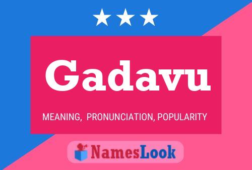 Poster del nome Gadavu