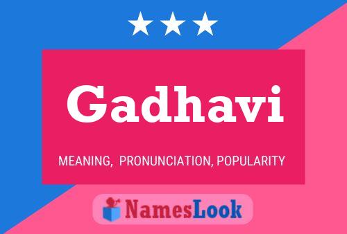 Poster del nome Gadhavi