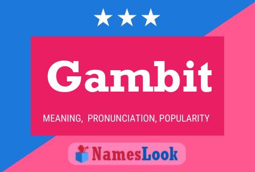 Poster del nome Gambit