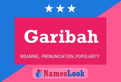 Poster del nome Garibah