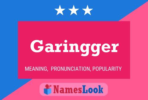 Poster del nome Garingger