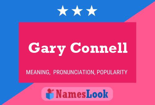 Poster del nome Gary Connell