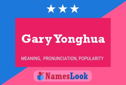 Poster del nome Gary Yonghua