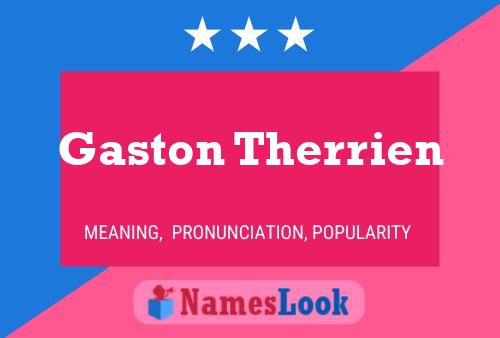 Poster del nome Gaston Therrien