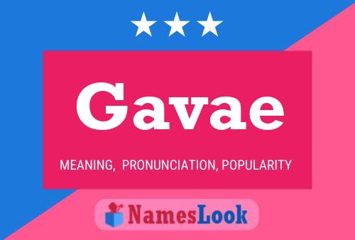 Poster del nome Gavae