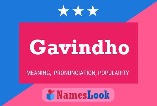 Poster del nome Gavindho