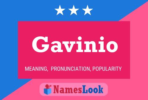 Poster del nome Gavinio