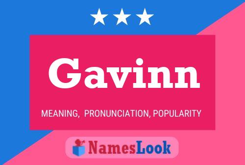 Poster del nome Gavinn