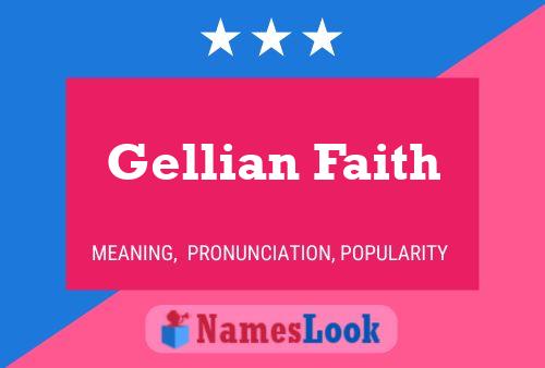 Poster del nome Gellian Faith