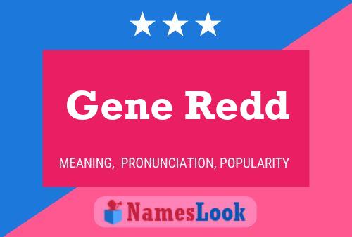 Poster del nome Gene Redd