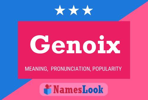 Poster del nome Genoix