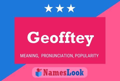 Poster del nome Geofftey