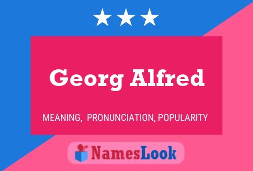 Poster del nome Georg Alfred