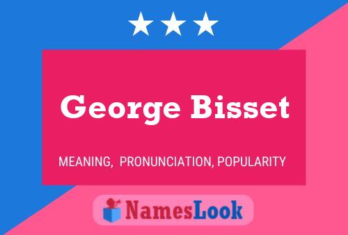 Poster del nome George Bisset