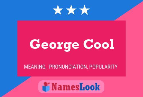 Poster del nome George Cool