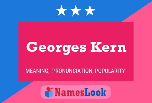 Poster del nome Georges Kern