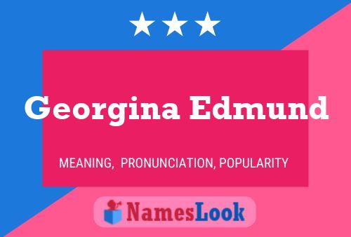 Poster del nome Georgina Edmund