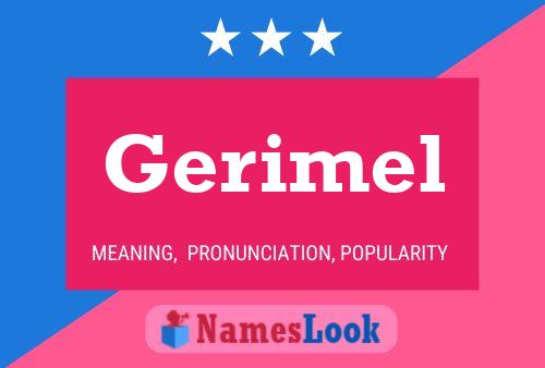 Poster del nome Gerimel