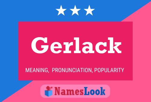 Poster del nome Gerlack