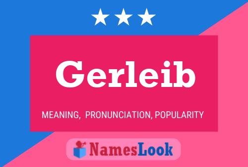 Poster del nome Gerleib