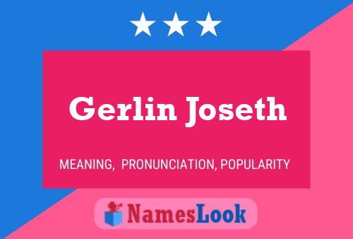 Poster del nome Gerlin Joseth