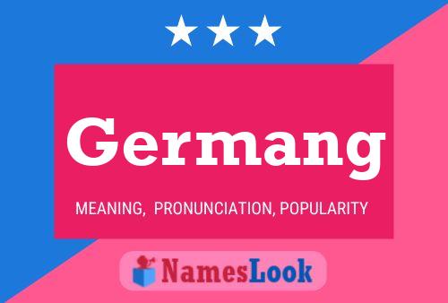 Poster del nome Germang