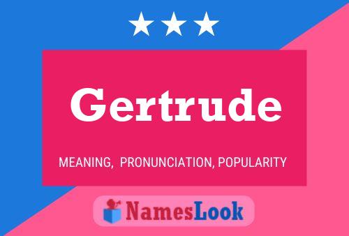 Poster del nome Gertrude