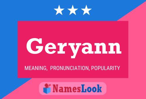 Poster del nome Geryann