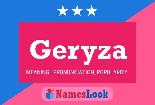 Poster del nome Geryza