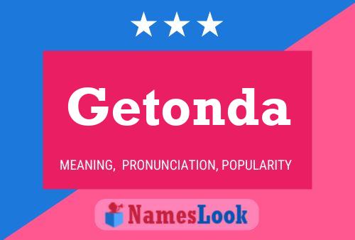 Poster del nome Getonda