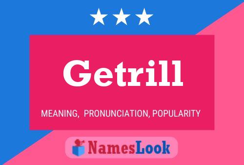 Poster del nome Getrill